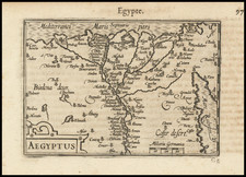 Egypt Map By Barent Langenes