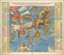 Celestial Maps Map By Johann Gabriele Doppelmayr