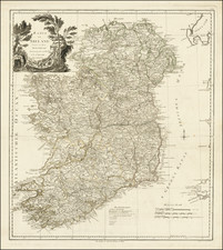 Ireland Map By Franz Anton Schraembl