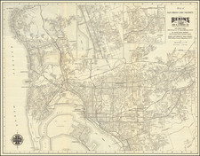 San Diego Map By Bekins Van & Storage Co.