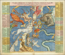 Celestial Maps Map By Johann Gabriele Doppelmayr