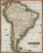 South America Map By Aaron Arrowsmith