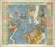 Celestial Maps Map By Johann Gabriele Doppelmayr