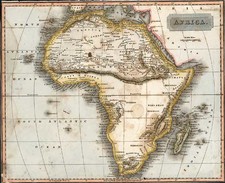 Africa and Africa Map By Aaron Arrowsmith