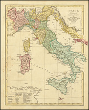 Italy Map By Robert Wilkinson