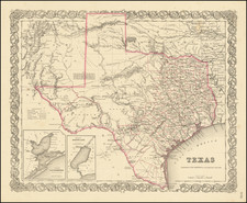 Texas By Joseph Hutchins Colton