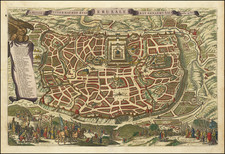 Jerusalem Map By Nicolaes Visscher I