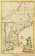 New England Map By Arthur Adams