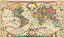 World Map By Cornelis Mortier