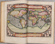 Atlases and RBMS FAIR 2021 Map By Abraham Ortelius  &  Cornelis Claesz