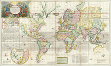 World Map By Herman Moll