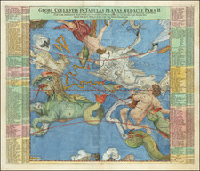 Celestial Maps Map By Johann Gabriele Doppelmayr