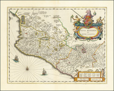 Mexico Map By Willem Janszoon Blaeu