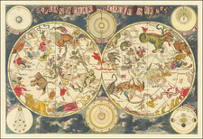 Celestial Maps Map By Johannes Covens  &  Cornelis Mortier