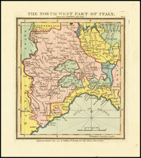 Northern Italy Map By John Luffman