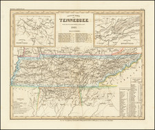 Tennessee Map By Joseph Meyer