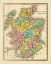 Scotland Map By Anthony Finley