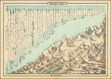 Curiosities Map By Alvin Jewett Johnson  &  Ross C. Browning