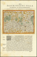 Northern Italy Map By Giovanni Antonio Magini