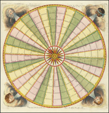 Celestial Maps and Curiosities Map By Antoine De Fer