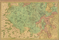 France and Nord et Nord-Est Map By Alexis-Hubert Jaillot