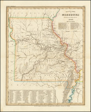 Missouri Map By Joseph Meyer