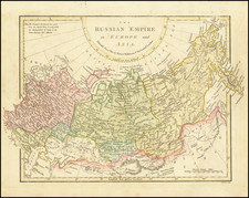 Russia, Central Asia & Caucasus and Russia in Asia Map By Robert Wilkinson