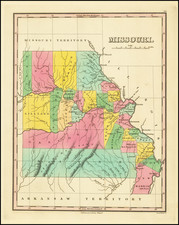 Missouri Map By Anthony Finley