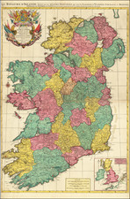 Ireland Map By Alexis-Hubert Jaillot