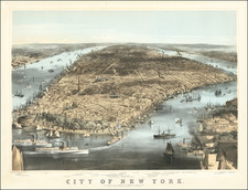 New York City Map By C. Parson