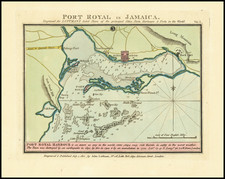 Jamaica Map By John Luffman