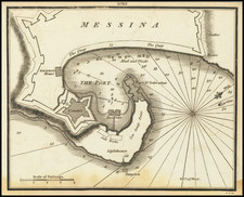 Sicily Map By William Heather