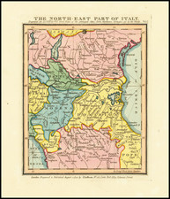 Northern Italy Map By John Luffman