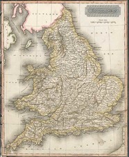 Europe and British Isles Map By Aaron Arrowsmith