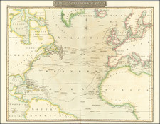 Atlantic Ocean Map By John Thomson