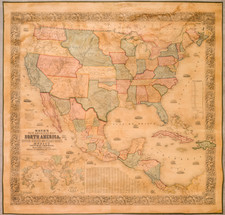 United States and North America Map By Jacob Monk