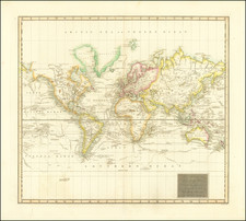 World Map By John Thomson