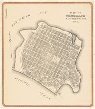 San Diego Map By William E. Alexander