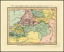 Netherlands Map By John Luffman