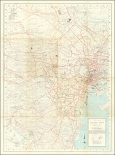 Japan Map By 64th Engineer Base Topographic Battalion