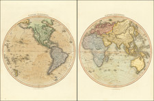 World Map By John Thomson