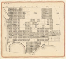 San Diego Map By William E. Alexander