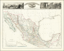 Mexico Map By Antonio Garcia y Cubas