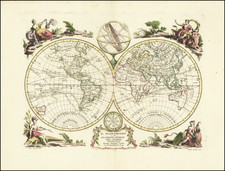 Il Mappamondo o sia Descrizione Generale Del Globo . . . 1774 By Antonio Zatta