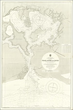 [Pearl Harbor]  Pearl River and Lochs From The United States Government Plan of 1919... By British Admiralty