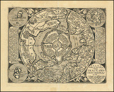 Northern Hemisphere and Polar Maps Map By Matthias Quad