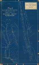 Washington Map By Kroll Map Company