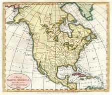 North America Map By Thomas Payne