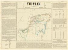 Mexico Map By Antonio Garcia y Cubas