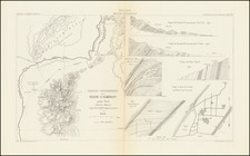 Nevada and Geological Map By Edmond Guillemin-Tarayre